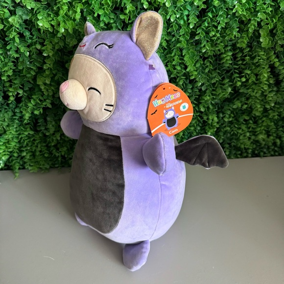 Cam the Cat in Bat Costume 14” Halloween HugMee Squishmallows NWT - Picture 6 of 9